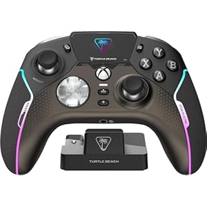 Turtle Beach Stealth Ultra High-Performance Wireless Gaming Controller Licensed for Xbox Series X|S, Xbox One, Windows PC & Android – LED Dashboard, Charge Dock, RGB Lighting, 30-Hr Battery, Bluetooth