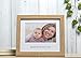 Kate & Milo Grandma & Me Frame, Grandparent Keepsake Baby Frame, Gender-Neutral Nursery Décor Wall Art, 4x6 Photo Insert, Natural Wood