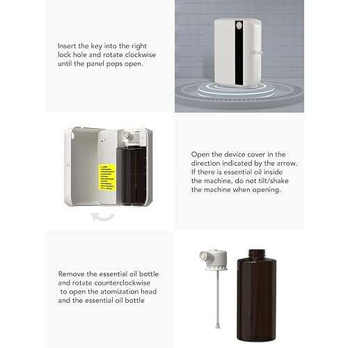 Difusor aromático eléctrico con capacidad 500 mL miniatura 5