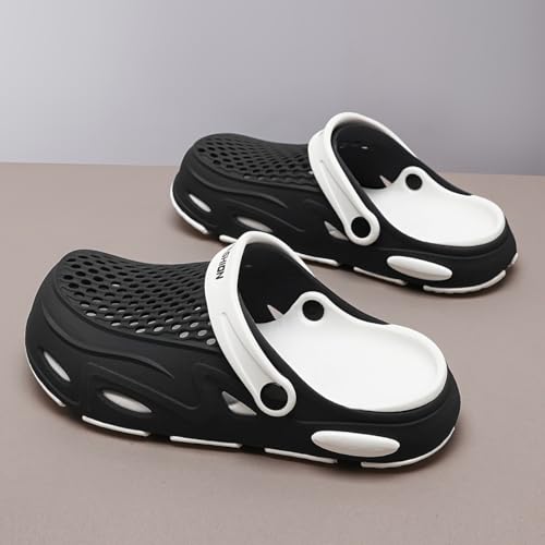 Men's Breathable Casual Beach Shoes, with Anti-Slip and Comfortable Perforated Design, Suitable for Summer Outdoor Activities, Beach Trips and Daily Casual Occasions.2