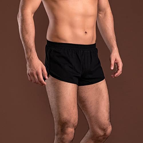 JEShifangjiusu Mens Sleeping Stretch Boxer Shorts Ultra-Soft Modal Lounge Pajama Bottoms Cotton Moisture-Wicking Underwear2