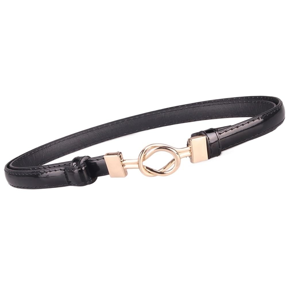 Womens Belt with Loop Buckle Adjustment Belt Womens Versatile Dress Decoration Thin Belts