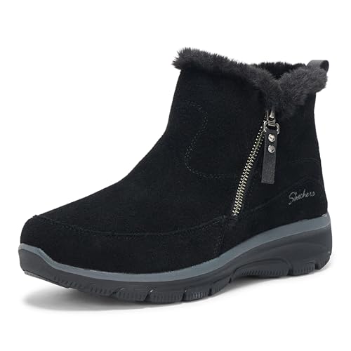 Bottines Skechers Easy Going-Cool femmes noir 5 Wide