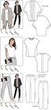 Style Arc Sewing Pattern - Besharl Outfit (Sizes 18-30)
