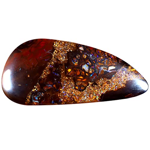 Opale rocheuse d'Australie 12.63 ct pour concevoir votre pendentif sur mesure