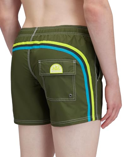 Sundek Costume Short M504BDTA100 A5101 Verde Dino Verde/Xl - 3