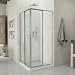 DreamLine Cornerview 34 1/2 in. D x 34 1/2 in. W x 72 in. H Framed Sliding Shower Enclosure in Chrome, SHEN-8134340-01
