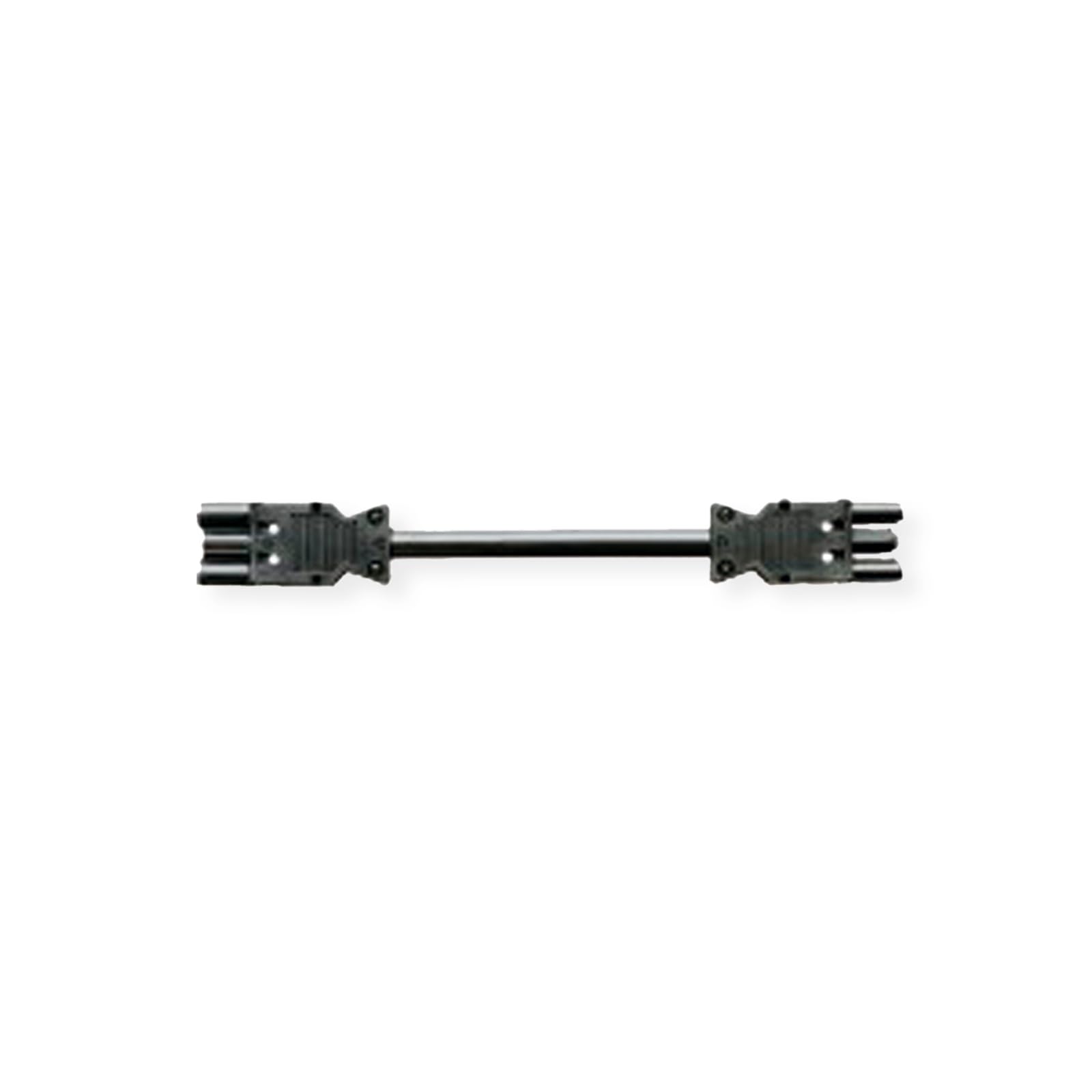 BACHMANN Przedłużacz urządzenia GST18-3 wtyczka/złączka, czarny, 0,5 m