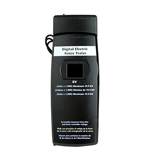Zareba DEFT Digital Electronic Fence Tester,Black
