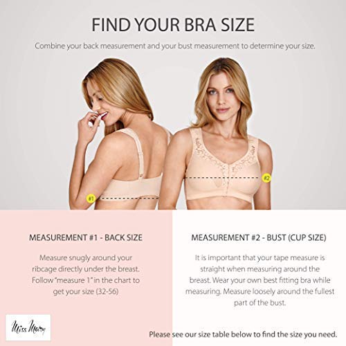 Miss Mary Of Sweden Happy Days Women's Underwired Full Coverage Everyday Bra Black #TOP4
