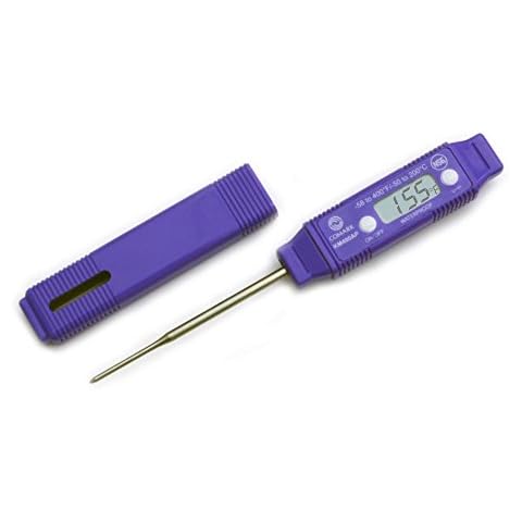 Comark-9002585 KM400AP Allergen Digital Pocket Thermometer, -58 to 400F/-50 to 200C, NSF Cover