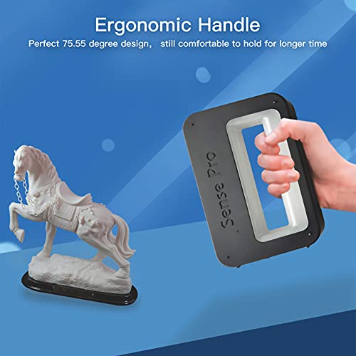 Dounan 3D-Scanner,Sense Pro Handheld 3D-Scanner Tragbarer 3D-Modellierungsscanner Hohe Präzisionsgenauigkeit 0,3 mm Unterstützt OBJ/STL/PLY-Ausgabe - Image 3