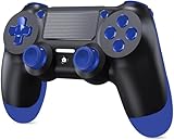 【Ampia compatibilità】: progettato specificamente per console P4/P4 Pro/Slim/PC, con la più recente tecnologia di vibrazione, ed è stato migliorato e aggiornato in base al feedback dei clienti per risolvere problemi come bassa sensibilità, ritardi dei tasti e del joystick e connessioni Bluetooth instabili.