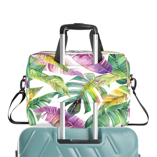 Bolsa para portátil 16 pulgadas tropical hojas acuarela miniatura 6