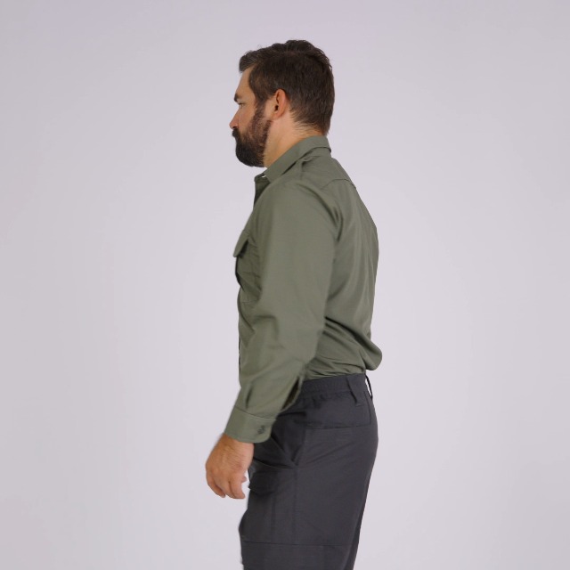 propper tactical dress shirt long sleeve Propper Men's Tactical Shirt - Long Sleeve