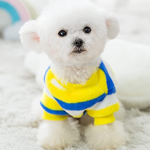 Dosuyi Fleece Small Dog Sweater- Girl Boy Dog Cat Clothes - Cold Weather Chihuahua Teacup Yorkie Puppy Sweaters, Cute Tiny Dog Outfit Clothing Winter #TOP3