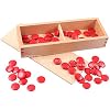 Adena Montessori Cards & Counters - Math Games & Teaching Numbers Counting Toys