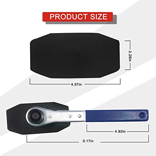 Brake Caliper Compression Tool, Brake Caliper Press Tool Disc Brake Pad Spreader Car Ratchet Piston Compressor Tool With 2 Caliper Hangers #TOP5