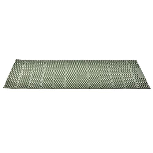DEWIN Faltbare Schaumstoffmatte - Outdoor Foam Camping Mat Faltbare Strandzelt Isomatte wasserdichte Matratze (Schwarz Grün)