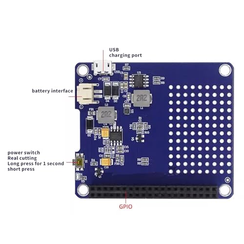 Carte d'extension d'alimentation pour carte de développement et module de secours