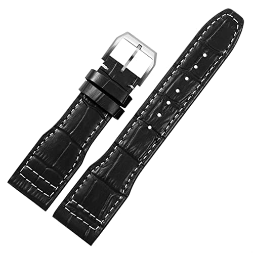 Bracelet en cuir véritable 22 mm pour remplacer le vôtre sur IWC - 5