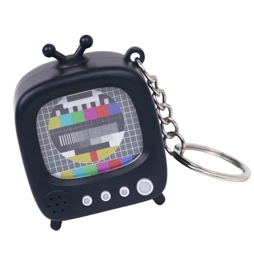 光るレトロホルダートーキングイルミネーションキーホルダーヴィンテージファン&日常使用ミニチュアレトロ