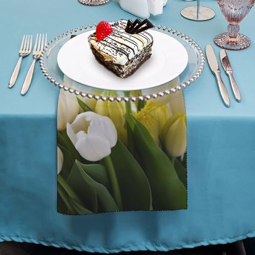 Servilletas de Tela con Flores Diferentes 47.5x47.5 cm 4 Pzas miniatura 4