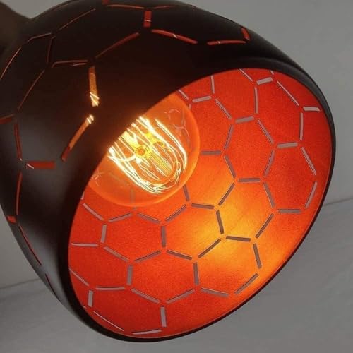 Lámpara colgante de 3 colores con altura regulable para techo 6