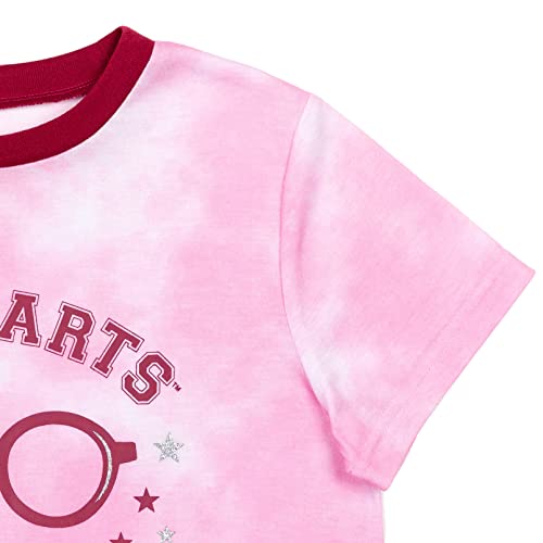 Harry Potter Little Girlsgirls Pajama Shirt And Shorts Sleep Set Tie Dye Pink 7-8 #TOP7