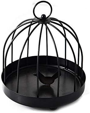 Amazon 蚊取り線香ホルダー 蚊取り線香入れ 蚊取り線香スタンド 蚊取り線香ケースステンレス製 蚊遣り器 雑貨 防虫 お子様やペットにも安心 鉄製 ホルダー インテリア リビング おしゃれ 黒い鳥かご Fraternity 虫除け 忌避用品
