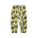 ORGYPET Tropic Monstera Girls Trousers Girls Wide Leg Pants XL Slim Fit Warm Boys Lantern Trousers Trousers for Girls Breathable Fabric for All Day Wear 2024