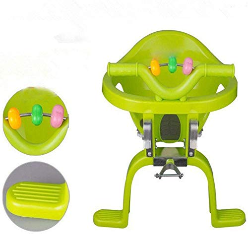 Buy Bargain TB-Scooter Bicycle Child Seat, Bike Kids Safety Seat with Toy Armrest and Pedal Non-Slip...