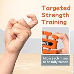 DICYWUDI Grip Strength Trainer, Finger Strength Trainer for Grip Strength Training for Fingers, Wrists, and Hands for Home, Office, Gym, Climbing, Athletes, Musicians, and Therapy - Image 3
