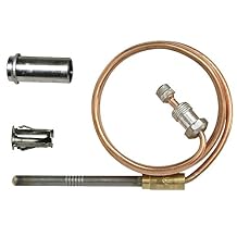 Resideo CQ100A1021 18-Inch Replacement Thermocouple for Gas Furnaces, Boilers and Water Heaters, Copper