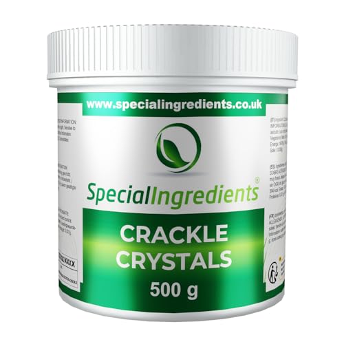 Special Ingredients Crackle Crystals Sucre Pétillant 500g - Popping Candy pour la décoration de...