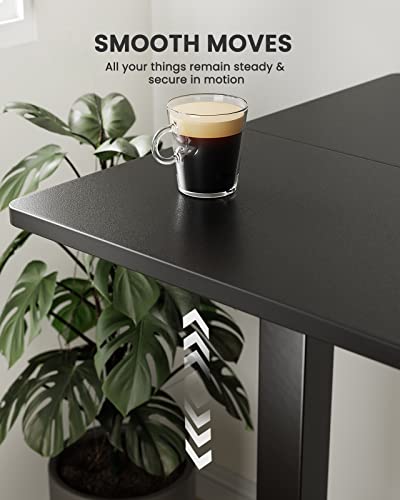 Ergear Height Adjustable Electric Standing Desk, 55 X 28 Inches Sit Stand Up Desk, Memory Computer Home Office Desk (Black) #TOP4