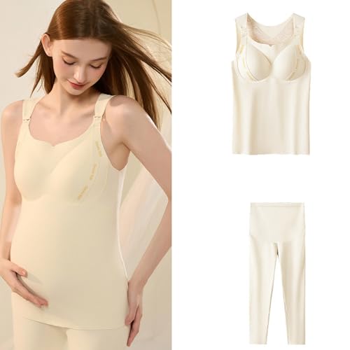 Sous-vêtement allaitement chaud en polyester pour cocooning et nuits douces post-partum