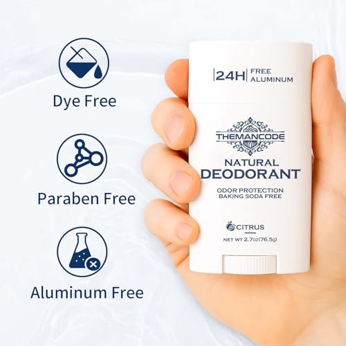 Desodorante THEMANCODE para hombre sin aluminio 2.7 oz miniatura 6