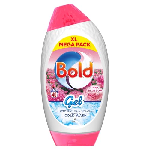 Bold 2in1 Washing Liquid Gel Pink Blossom 40w 1320ml