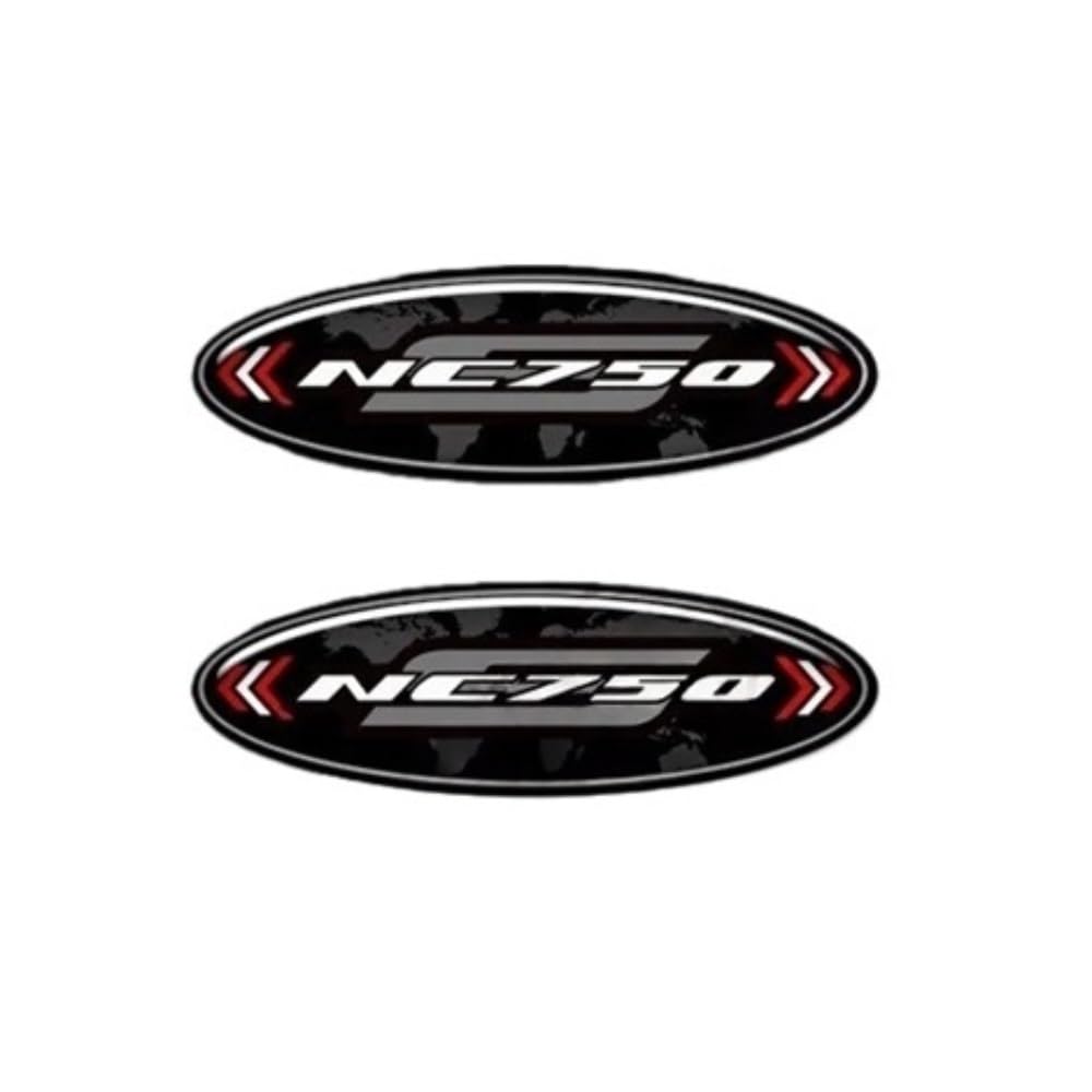 Autocollants réservoir moto NC750S protection casque et genouillères