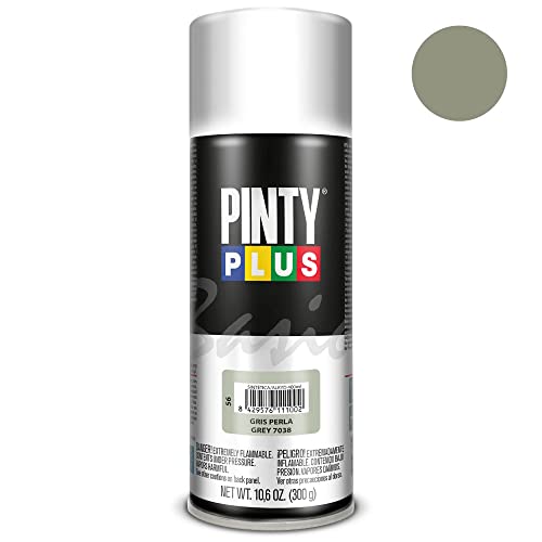 Pintura en spray Pinty Plus Gris Perla 7038 para cubrir imperfecciones en superficies 4