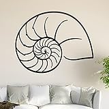 Nautilus - Adhesivo decorativo para pared (6 tamaños)