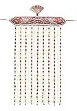 Groom sehra Marriage sehra Wedding Handmade Groom Accessory | Handmade Pearl Stone & Studded AD (American Diamond) Sehra for Men/Groom Or Special Occasions.