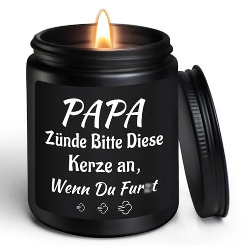 Vatertag Geschenk für Papa, Vatertagsgeschenk, Geburtstagsgeschenk für Papa, Geschenke für Vater, Vatertag Kerze Geschenk, Papas Duftkerze