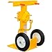 Global Industrial Hand Crank Trailer Jack Stand 100,000 Lb. Static Capacity, 50,000 Lb. Lifting Capacity, 16