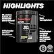 Powerbar - Black Line - Iso Fuel 30 - Lemon - 608g - veganer, isotonischer Sports Drink