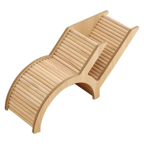 Échelle d'escalade pour hamster et tunnel d'activité en bois - 8