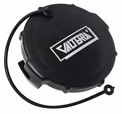 Valterra T1020BU Waste Valve Cap, 3in Bayonet, Black, Bulk