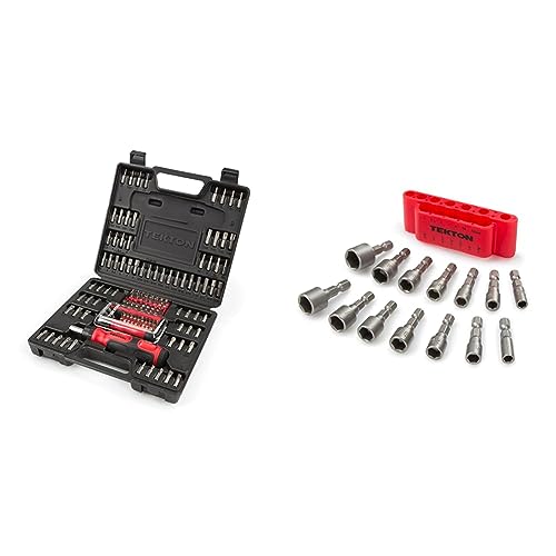 TEKTON Everybit Ratchet Screwdriver and Bit Set (135-Piece) | 2841 ...