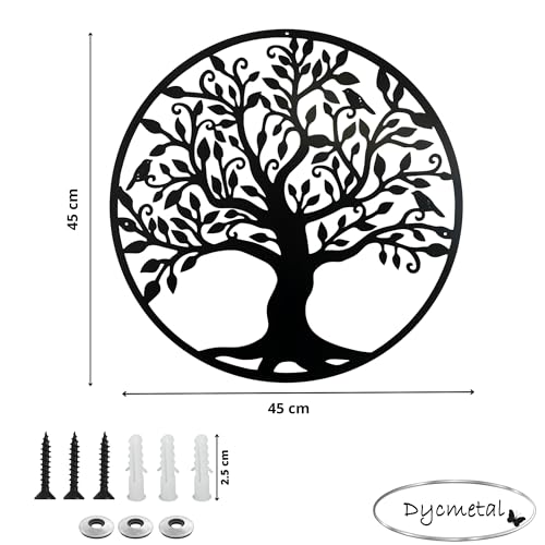 Adornos para pared de jardín Marca Dycmetal (3)